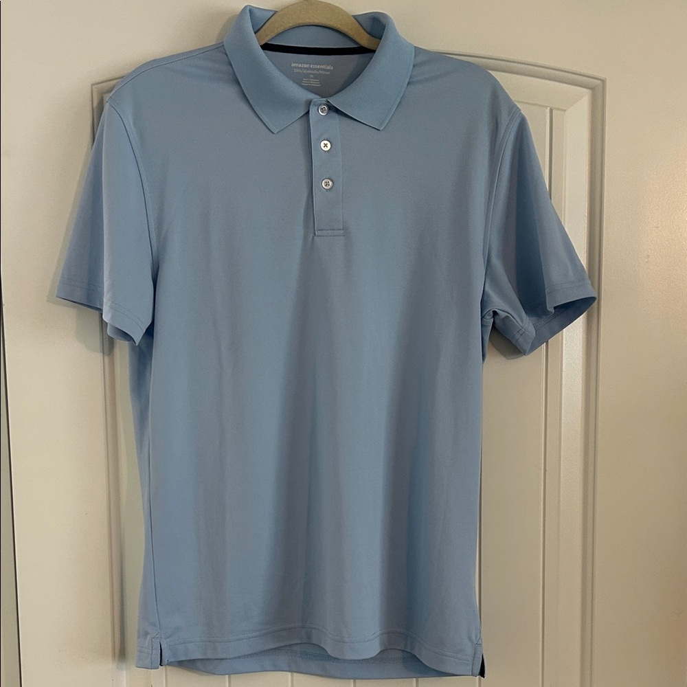 Men's Light Blue Polo Shirt